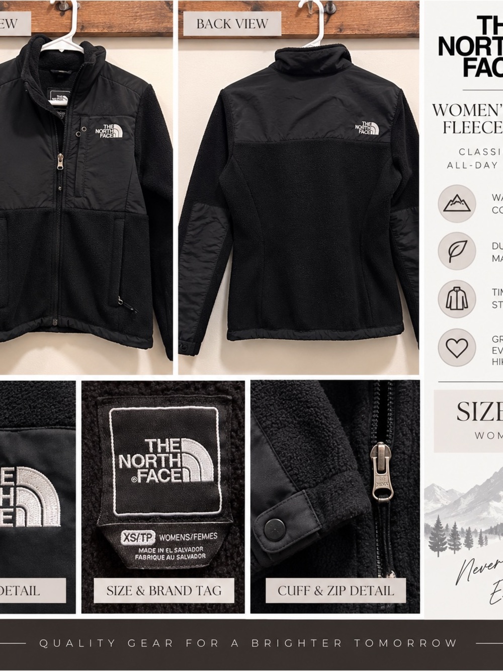 The North Face Black Women’s Teddy Fleece Jacket
